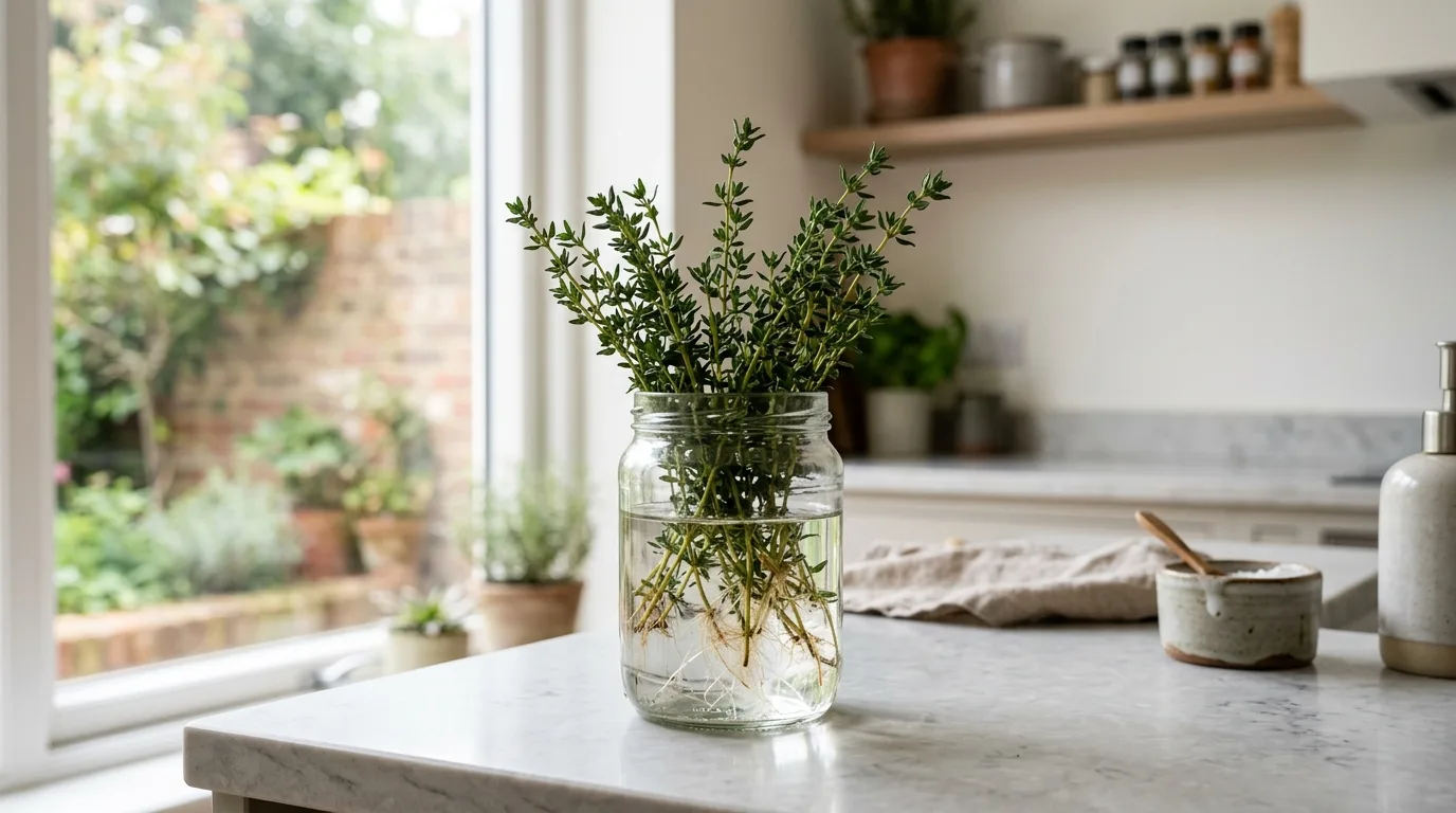 Thyme Rooted in Water